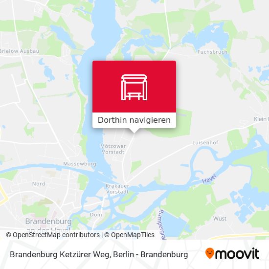 Brandenburg Ketzürer Weg Karte