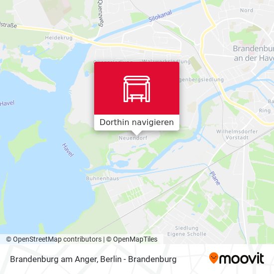 Brandenburg am Anger Karte