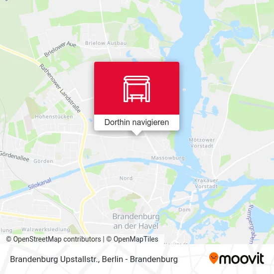 Brandenburg Upstallstr. Karte