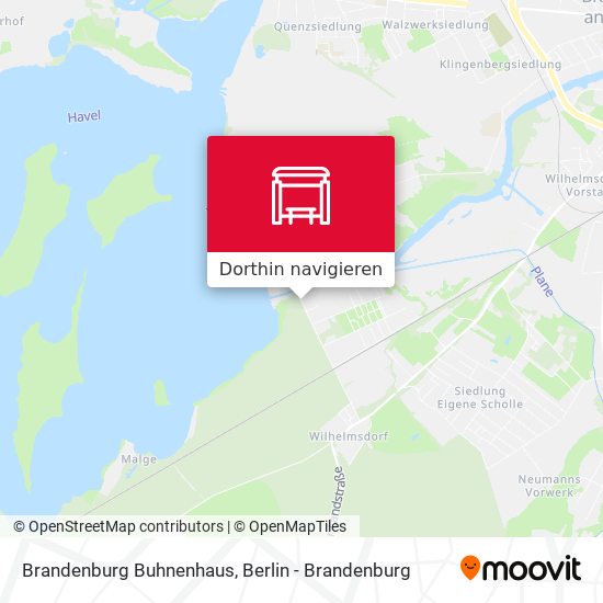 Brandenburg Buhnenhaus Karte
