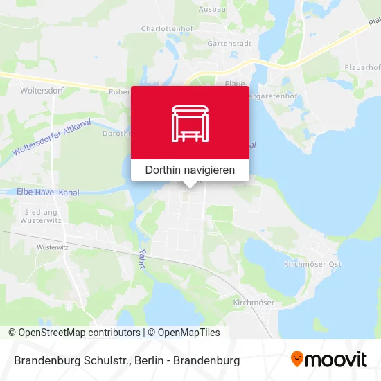 Brandenburg Schulstr. Karte