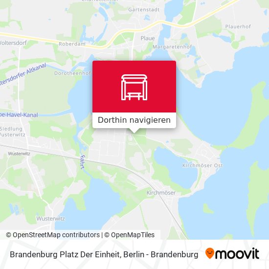 Brandenburg Platz Der Einheit Karte