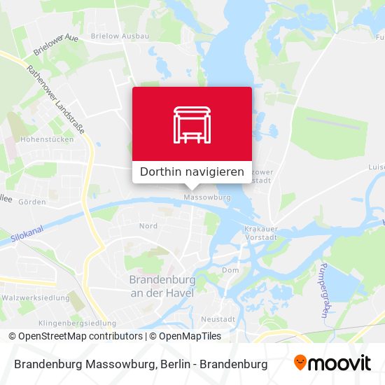 Brandenburg Massowburg Karte