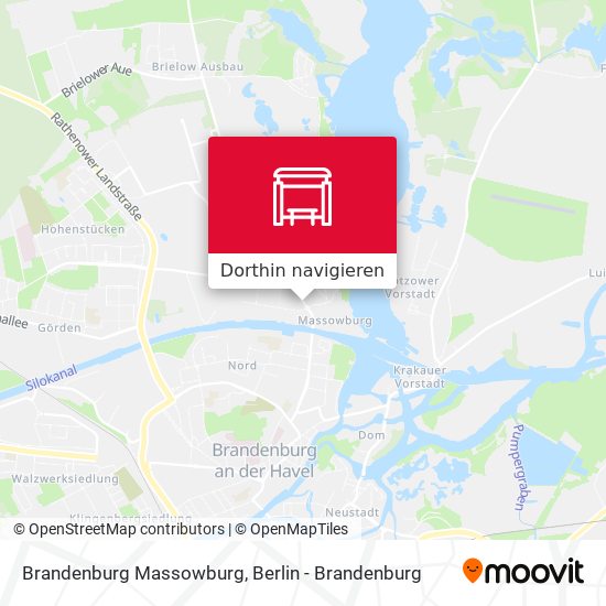 Brandenburg Massowburg Karte