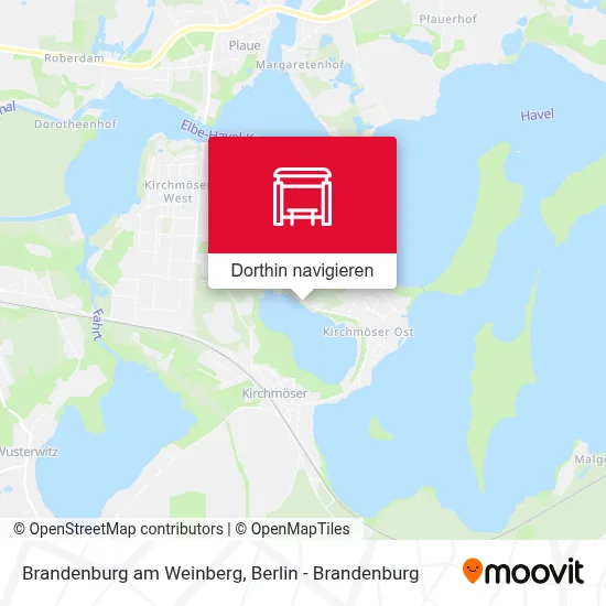 Brandenburg am Weinberg Karte