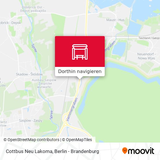 Cottbus Neu Lakoma Karte