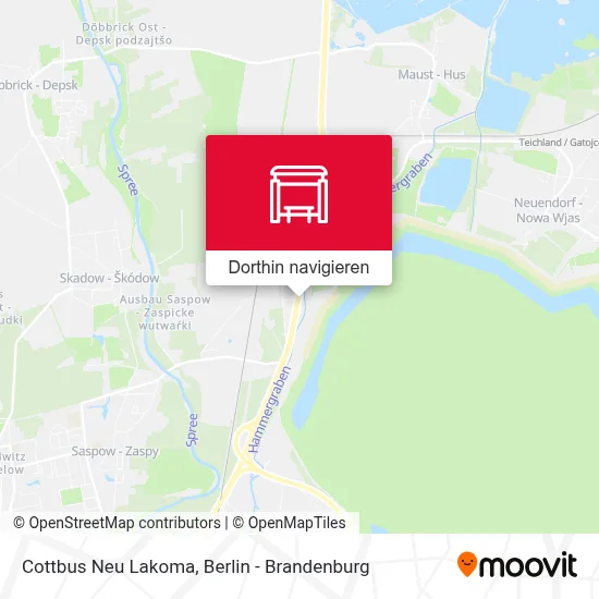 Cottbus Neu Lakoma Karte