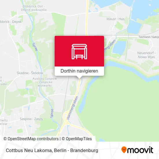 Cottbus Neu Lakoma Karte