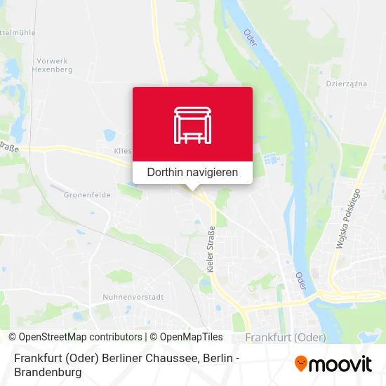 Frankfurt (Oder) Berliner Chaussee Karte