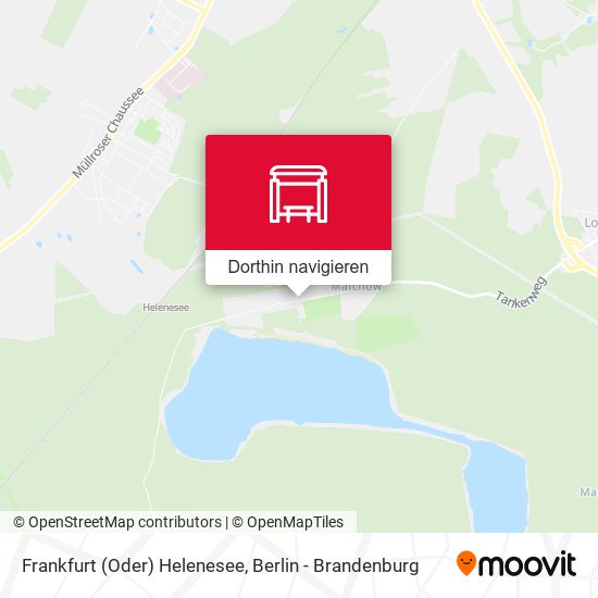 Frankfurt (Oder) Helenesee Karte