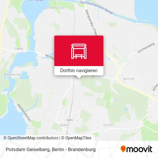 Potsdam Geiselberg Karte