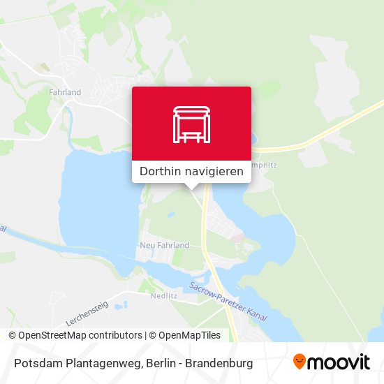 Potsdam Plantagenweg Karte