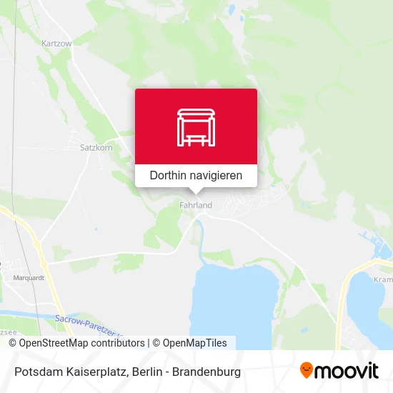 Potsdam Kaiserplatz Karte