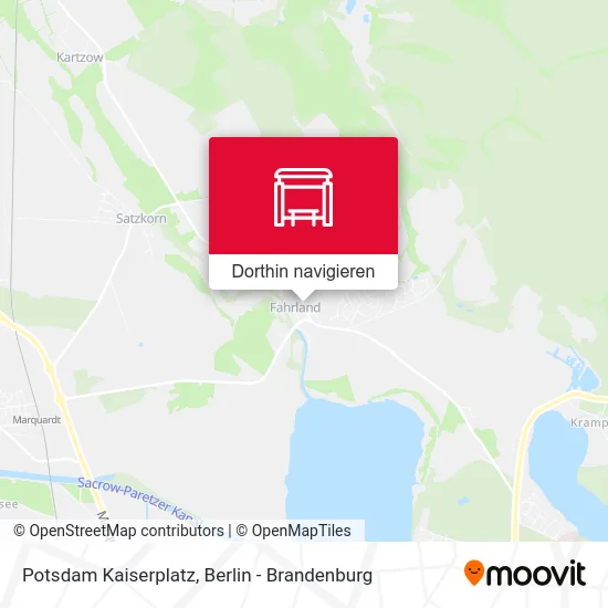 Potsdam Kaiserplatz Karte