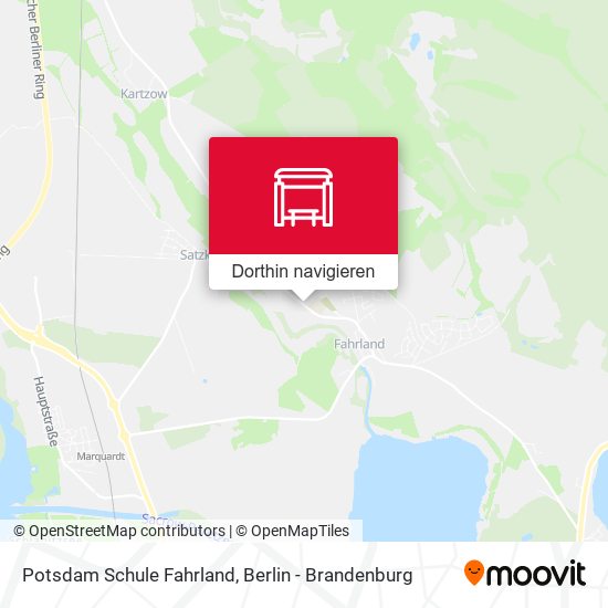 Potsdam Schule Fahrland Karte