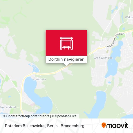 Potsdam Bullenwinkel Karte
