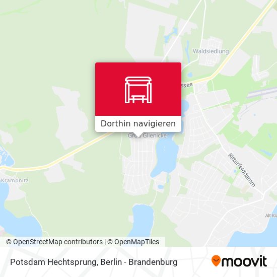 Potsdam Hechtsprung Karte