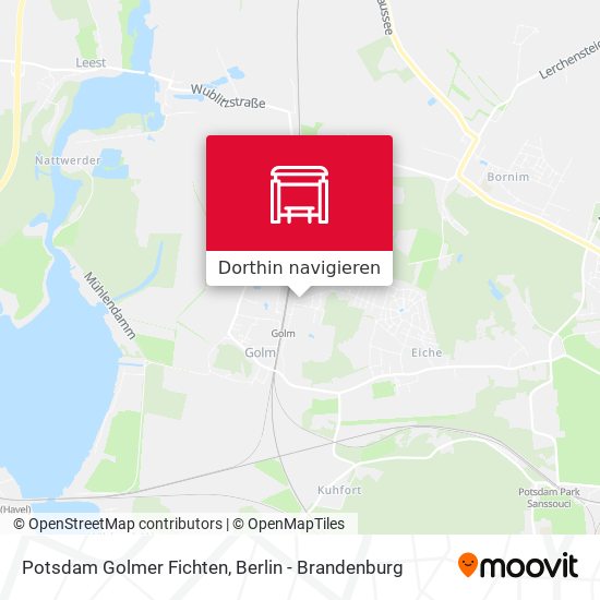 Potsdam Golmer Fichten Karte