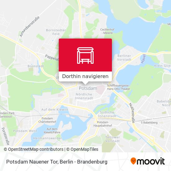 Potsdam Nauener Tor Karte