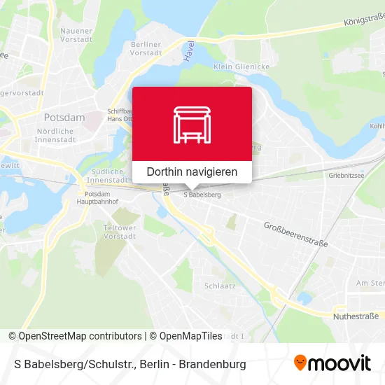 S Babelsberg/Schulstr. Karte