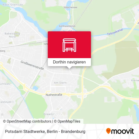 Potsdam Stadtwerke Karte