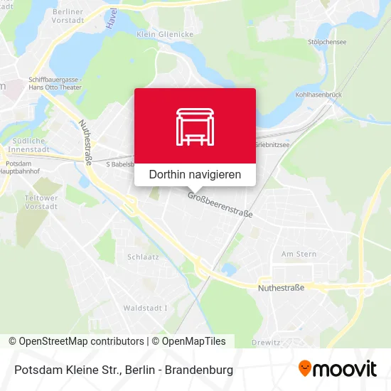 Potsdam Kleine Str. Karte