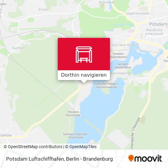 Potsdam Luftschiffhafen Karte