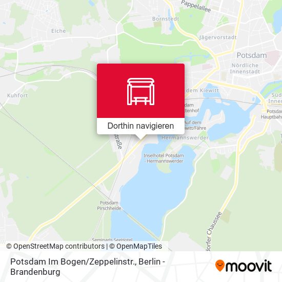 Potsdam Im Bogen/Zeppelinstr. Karte
