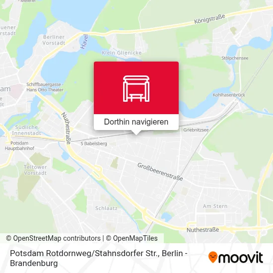Potsdam Rotdornweg / Stahnsdorfer Str. Karte