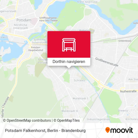 Potsdam Falkenhorst Karte