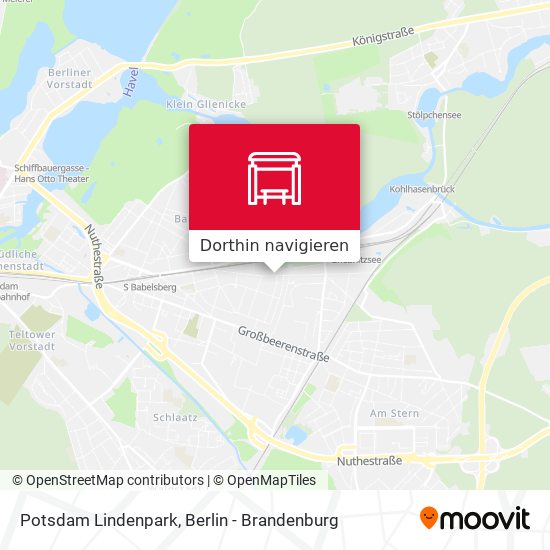 Potsdam Lindenpark Karte
