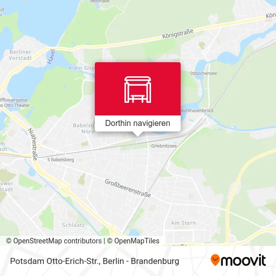 Potsdam Otto-Erich-Str. Karte