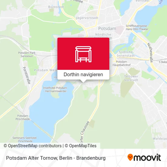 Potsdam Alter Tornow Karte