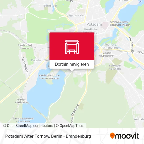 Potsdam Alter Tornow Karte