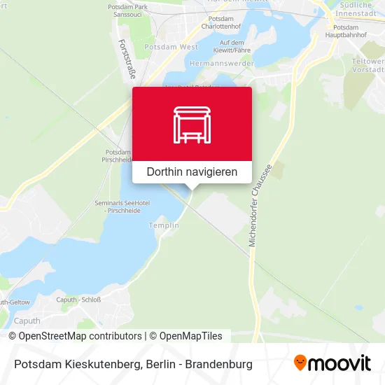 Potsdam Kieskutenberg Karte