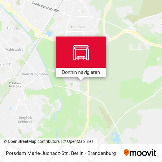 Potsdam Marie-Juchacz-Str. Karte