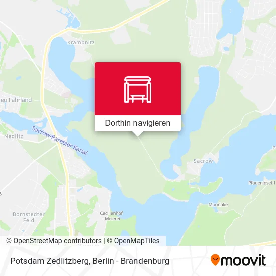 Potsdam Zedlitzberg Karte