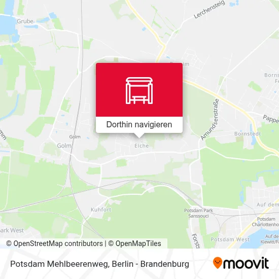 Potsdam Mehlbeerenweg Karte