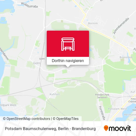 Potsdam Baumschulenweg Karte