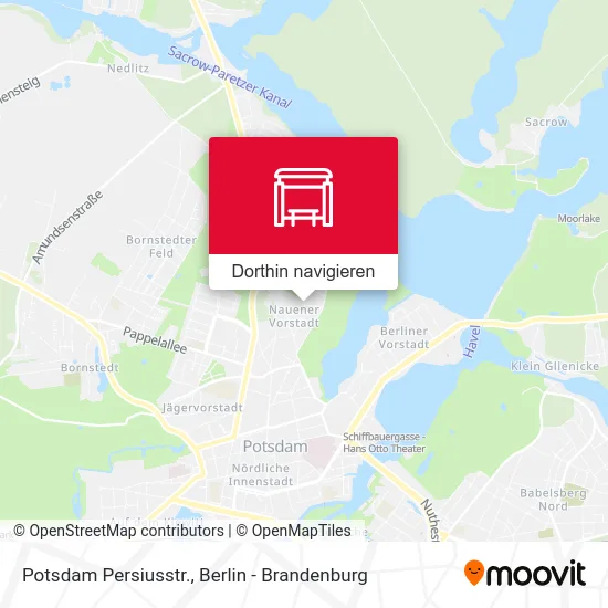 Potsdam Persiusstr. Karte