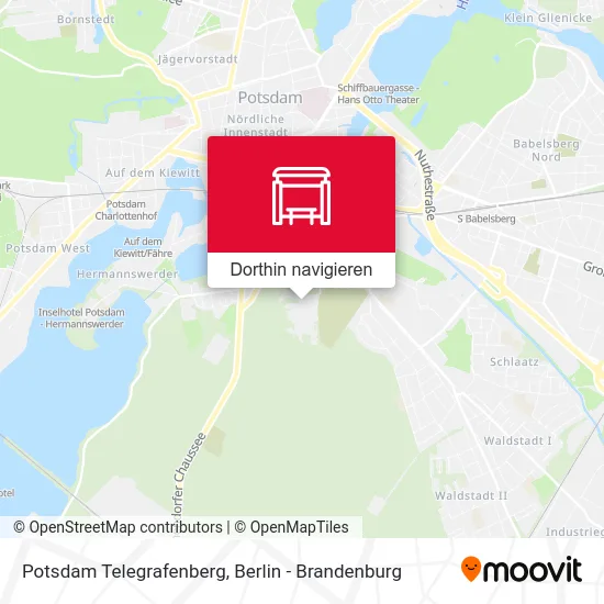 Potsdam Telegrafenberg Karte