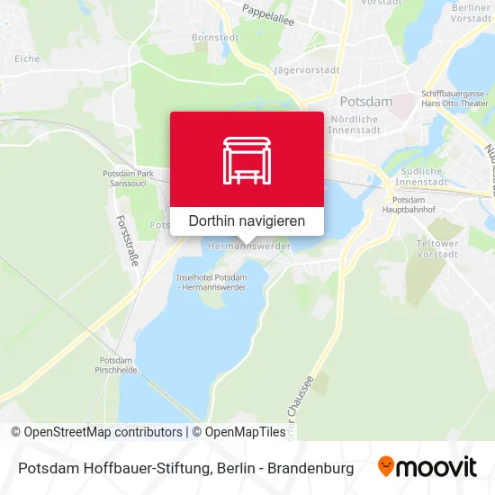 Potsdam Hoffbauer-Stiftung Karte