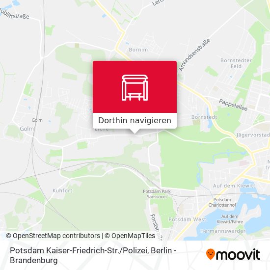 Potsdam Kaiser-Friedrich-Str. / Polizei Karte