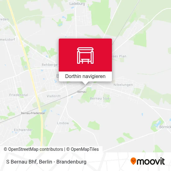 S Bernau Bhf Karte