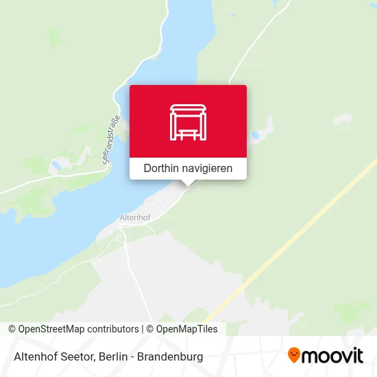 Altenhof Seetor Karte