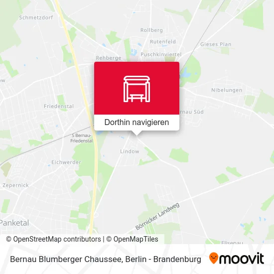 Bernau Blumberger Chaussee Karte
