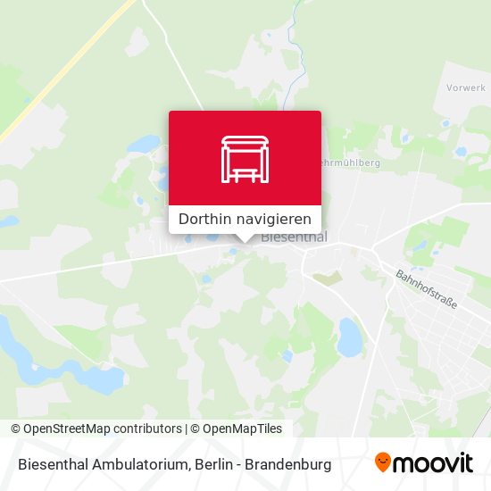 Biesenthal Ambulatorium Karte