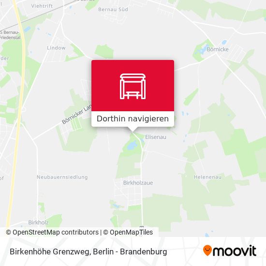 Birkenhöhe Grenzweg Karte