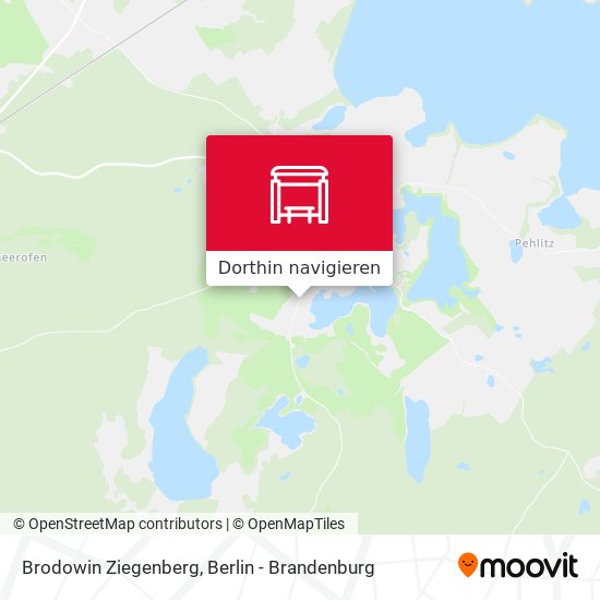 Brodowin Ziegenberg Karte