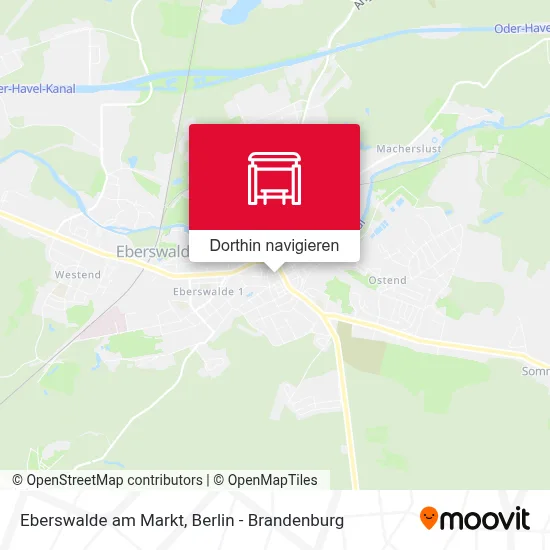 Eberswalde am Markt Karte